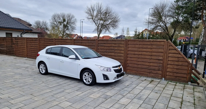 Chevrolet Cruze cena 28900 przebieg: 140500, rok produkcji 2013 z Łaszczów małe 436